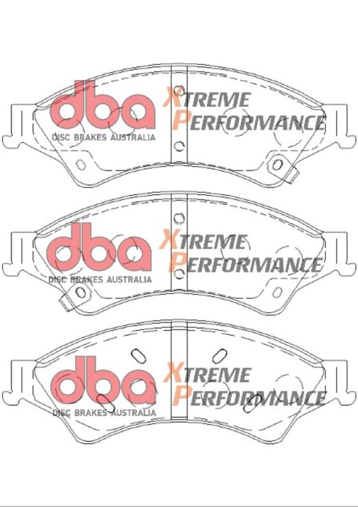 DBA 11-15 Ford Ranger 2.2L Diesel 2Dr XP Performance Front Brake Pads