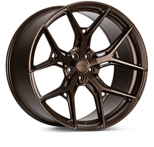Vossen HF-5 21x9 / 5x120 / ET30 / 72.56 / Flat - Satin Bronze Wheel