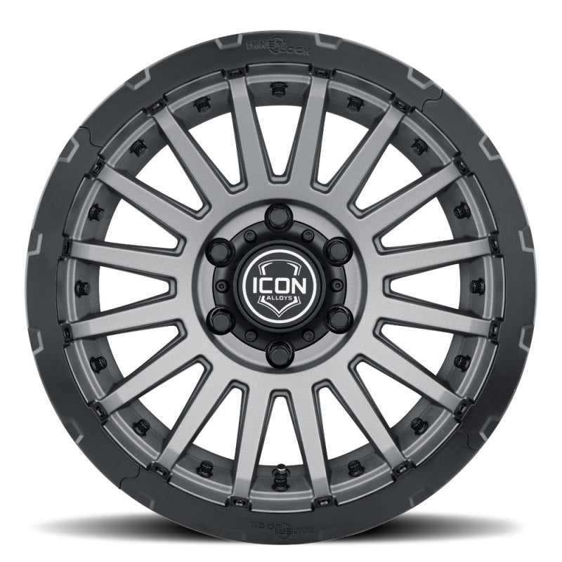 ICON Recon Pro 17x8.5 5 x 4.5 0mm Offset Charcoal Wheel