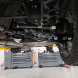 BLOX Racing Racing Rear Lower Control Arms - Blk (Toyota 86 / Scion FRS / Subaru BRZ / WRX / STi) V2