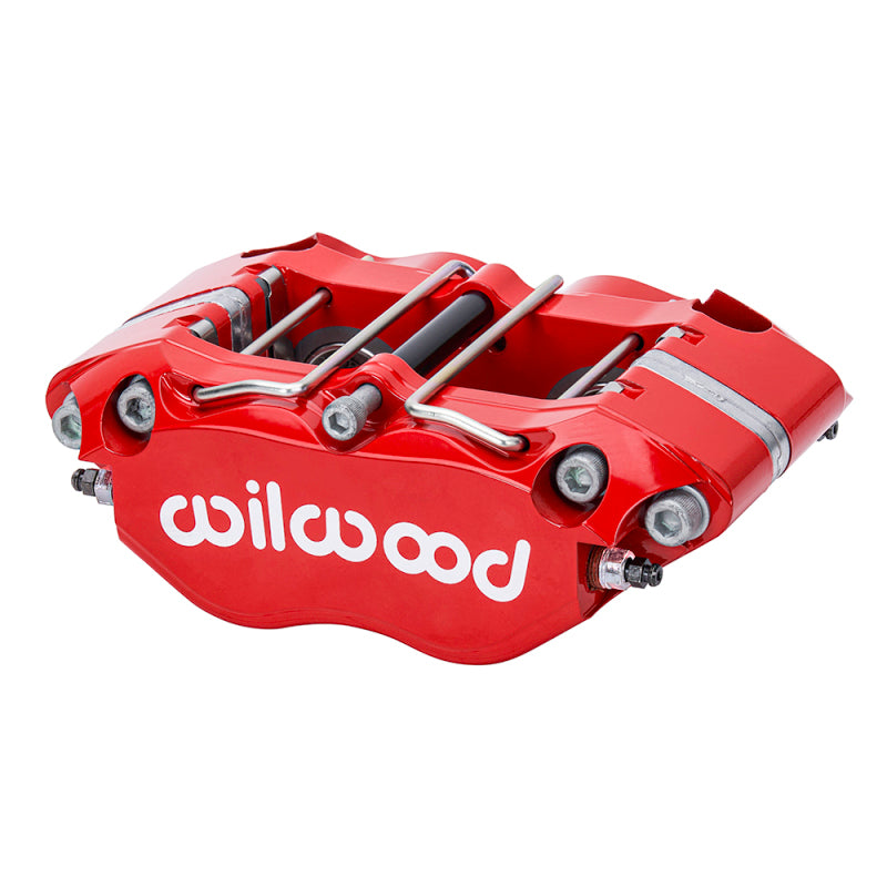 Wilwood caliper ndpr-p 1.12/1.12 .810 rotor 4.75 MT W/BRIDGE bolt red