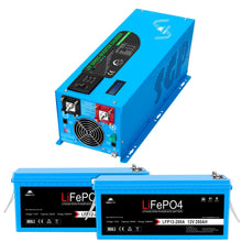 Load image into Gallery viewer, 2000W/ 3000W/ 4000W DC 12V Pure Sine Wave Inverter With Charger