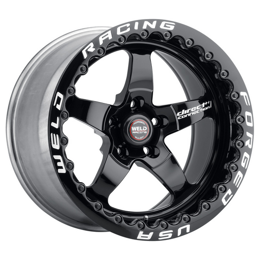 Weld Direct Connection S71 17x11 / 5x115 / 6.2 BS / 3.18 HB - Gloss Black - SBL Wheel