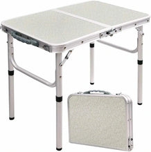 Load image into Gallery viewer, Aluminum Folding Camping Table with Adjustable Height Legs, 2/3/4ft