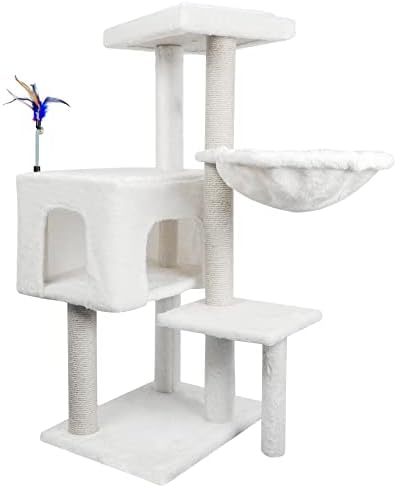 AIWIKIDE Cat Tree Has Scratching Toy