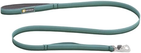 Ruffwear, Front Range Dog Leash, 5 ft Lead, River Rock Green