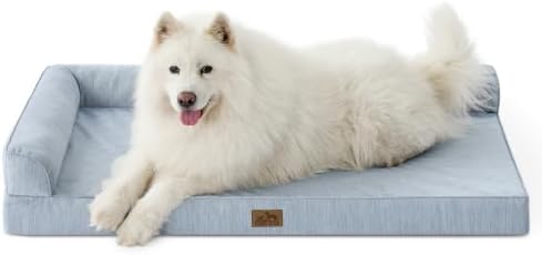 COZY KISS Cooling Dog Bed, Q-Max >0.4 Orthopedic Foam Dog Bed