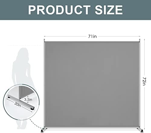 RANTILA Single Large Panel Room Divider, Privacy Screen
