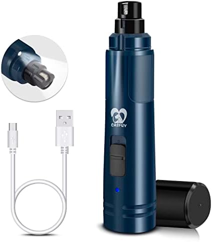 Casfuy Dog Nail Grinder with LED Light