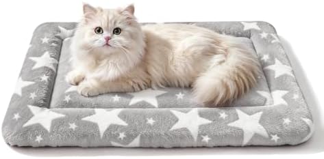 Dog Bed Mat, Reversible Crate Pad & Cute Dog Bed