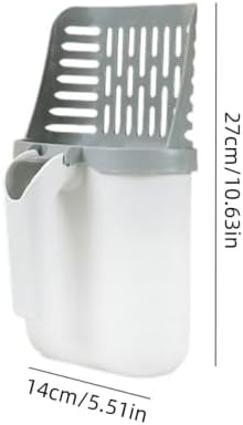 Cat Litter Scoop with Holder, Portable Litter Scooper