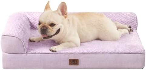 EHEYCIGA Orthopedic Dog Bed Medium Size, Memory Foam Dog Bed