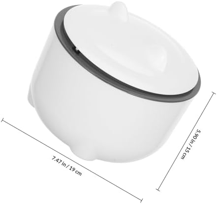 Cat Litter Disposal Bin with Sealed Lid and One-Button Odor Isolation, Small