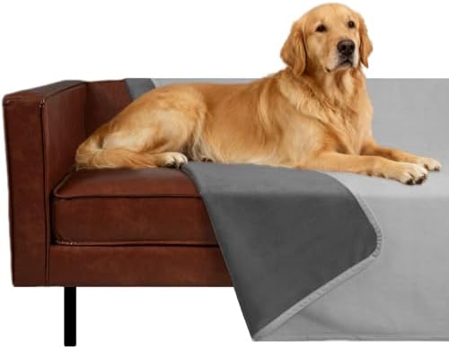 Ameritex Pet Bed Blanket Reversible 100% Waterproof Velvet Super Soft