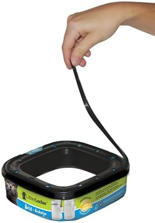 LitterLocker Square Refill Bags 4-Pack, Cat Litter Refills, 48 ft