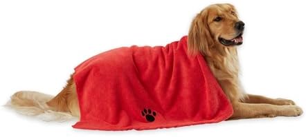 Bone Dry Pet Grooming Towel Collection Absorbent Microfiber X-Large,