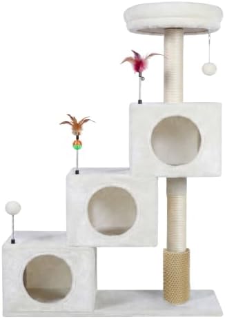 YUNIQUE Small Cat Tree for Indoor Cats, Cat Tower