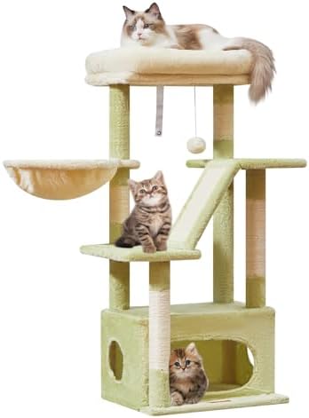 Taoqimiao Cat Tree, 38.5In Cat Tower
