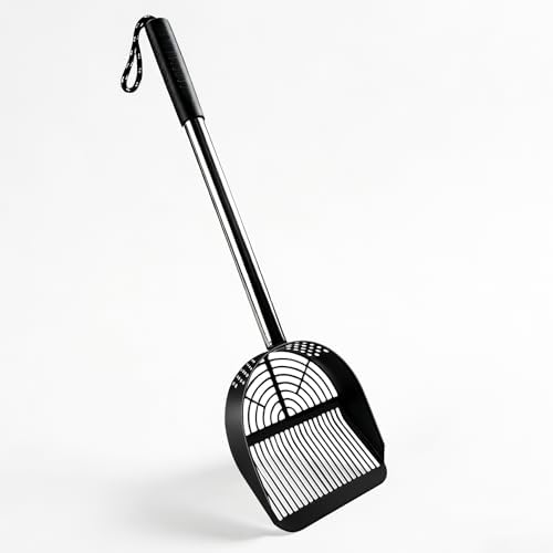 Cat Litter Scoop Deep Shovel, Detachable Long Handle Litter Scooper