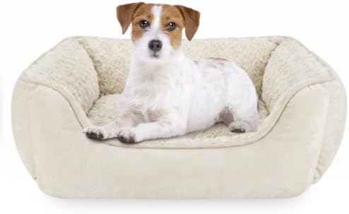 JOEJOY Rectangle Dog Bed for Large Medium Small Dogs