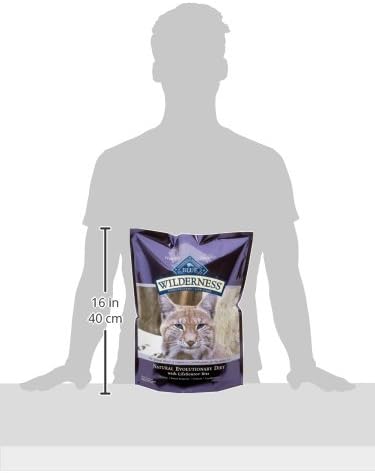 Blue Buffalo Wilderness Natural Adult Dry Cat Food, High-Protein and Grain-Free Diet, Supports Healthy Muscle Development and a Healthy Immune System, Chicken, 12-lb. Bag