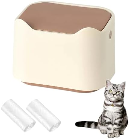 Cat Litter Trash Can Mini Countertop Trash