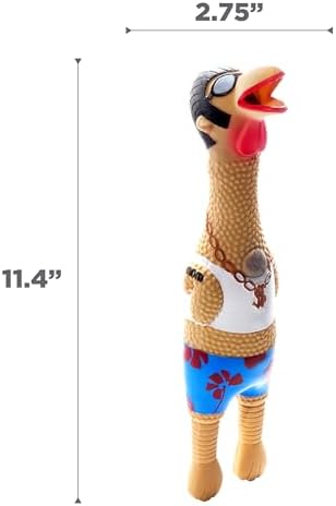 Outward Hound Squawkers Squeaky Latex Dog Toy