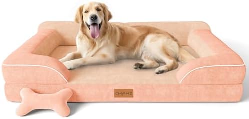 CWAWZ Extra Large Dog Bed, Orthopedic Dog Bed