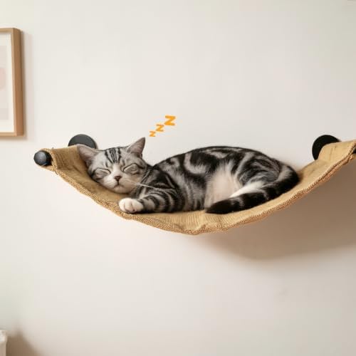 Cat Wall Hammock for Large Cats or Kittens, 34.64 x 12.59in