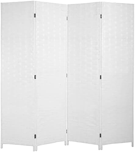 FDW 4-Panel Folding Room Divider | 6ft
