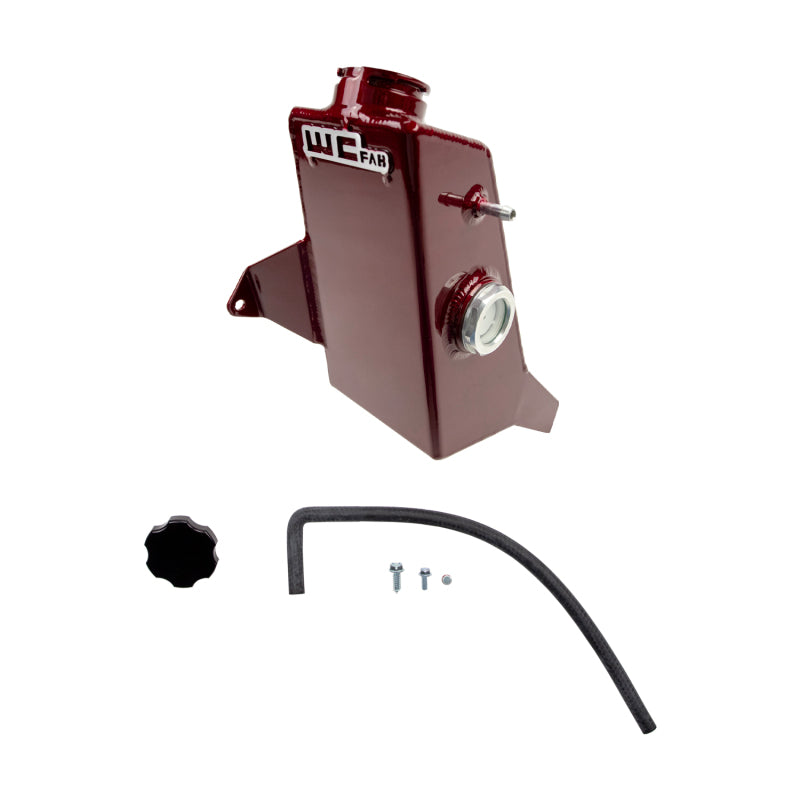 Wehrli 10-12 Cummins 6.7L OEM Placement Coolant Tank - Chevy Orange