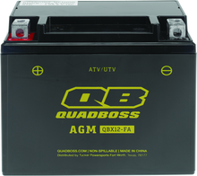 Load image into Gallery viewer, QuadBoss Maintenance-Free AGM Battery QBX12-FA