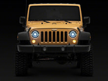 Load image into Gallery viewer, Raxiom 07-18 Jeep Wrangler JK Axial Series 7-In Dragon Eye LED Headlights- Blk Housing (Clear Lens)