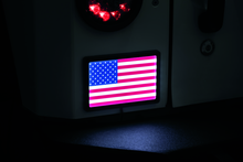 Load image into Gallery viewer, Kuryakyn Freedom Flag LED 4in X 6in Black