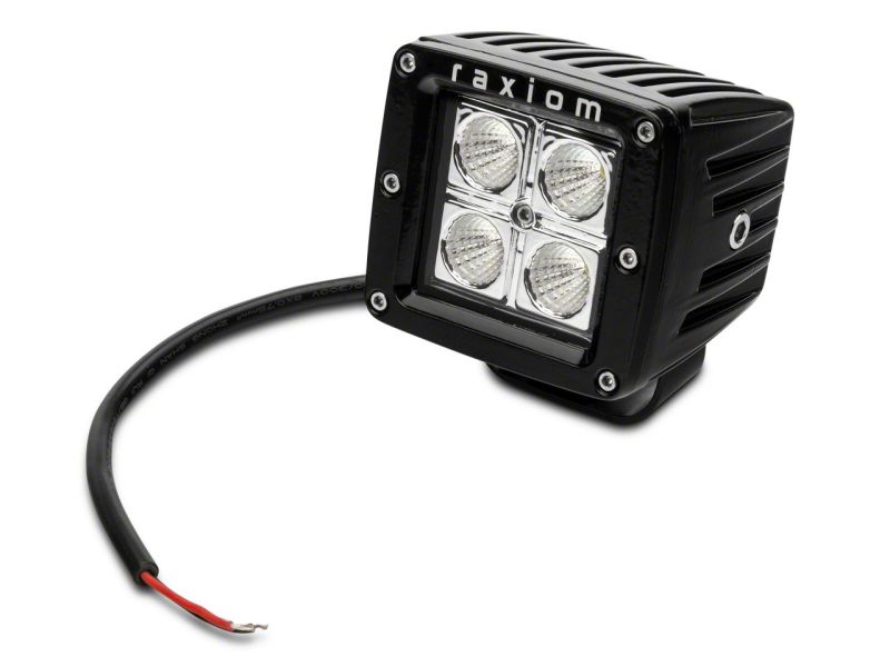 Raxiom 3-In Square LED Light Universal (Some Adaptation May Be Required)