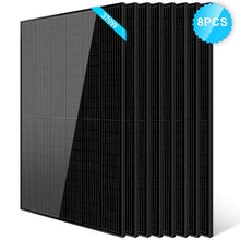 Load image into Gallery viewer, 370W Mono Black PERC Solar Panel UL 61730