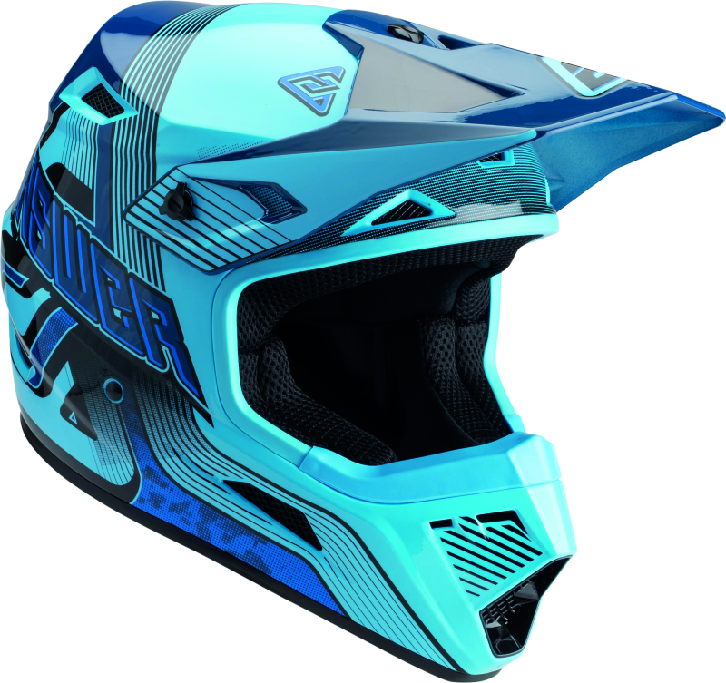 Answer AR1 Vendetta Helmet Blue/Dark Blue Youth - Medium