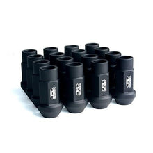 Load image into Gallery viewer, BLOX Racing Street Series Forged Lug Nuts - Flat Black 12 x 1.25mm - Set of 20 (New Design)