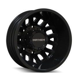 Mayhem 8107D Cogent Dually 17x6.5 / 8x210 BP / -142mm Offset / 154.2mm Hub Gloss Black Wheel