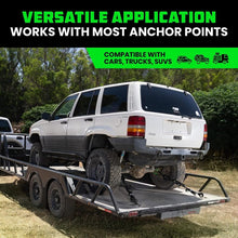 Load image into Gallery viewer, Rhino USA Heavy Duty Vehicle Tie Down Kit (Snap Hook)