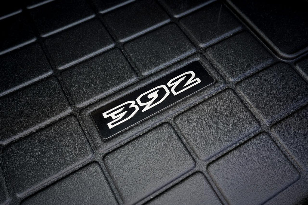 "392" Weathertech Floor Mat Logo (Etched Metal) - Universal