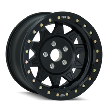 Load image into Gallery viewer, Dirty Life 9302 Roadkill Race 17x9/6x139.7 BP/-14mm Offset/106mm Hub Matte Black Wheel - Beadlock