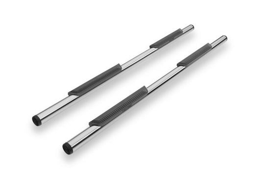 RealTruck 19-26 Chevy Silverado/GMC Sierra 1500 Crew Cab Traxio 3in Nerf Bars - Stainless Steel