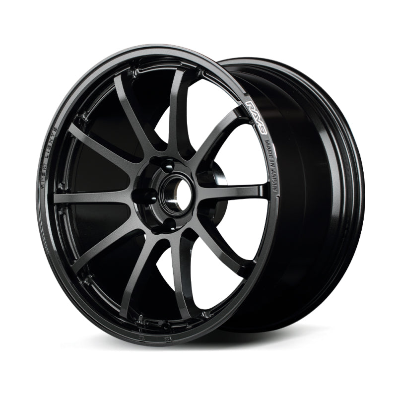 Gram Lights 57NR 18X7.5 +38 5x114.3 Glass Black Wheel