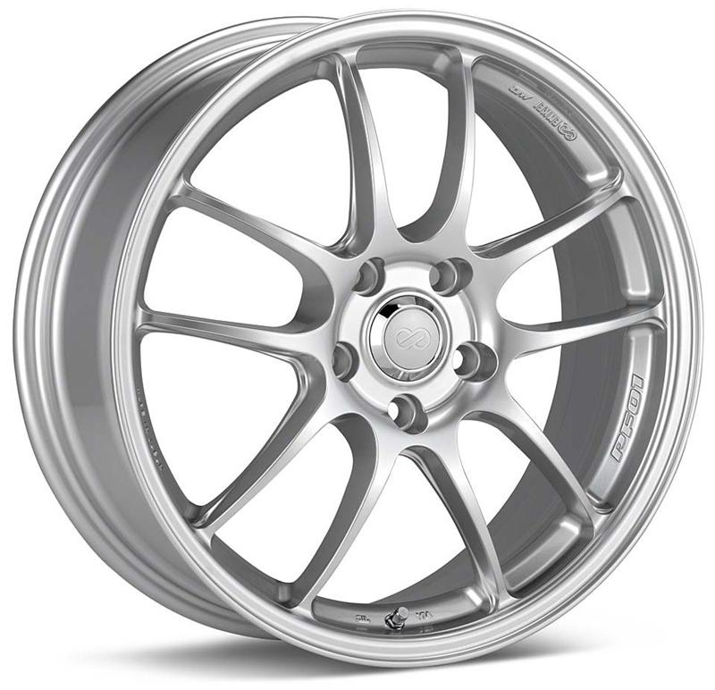 Enkei PF01 18x10.5 5x114.3 15mm Offset 73mm Bore Black Wheel