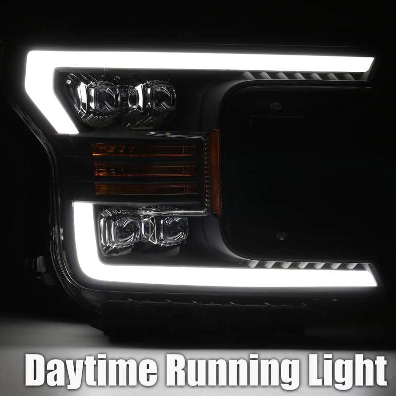 AlphaRex 18-20 Ford F150 NOVA-Series LED Projector Headlights Black