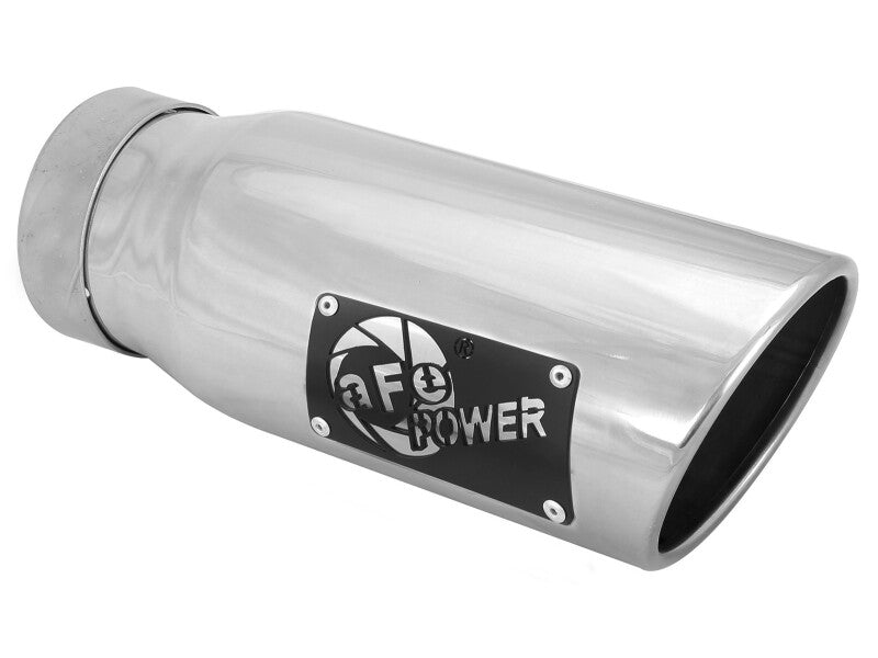 aFe Apollo GT Cat-Back Exhaust GM Trucks 09-18 V6-4.3L/V8-4.8/5.3L-Dual Rear-Side Exit Polish Tips