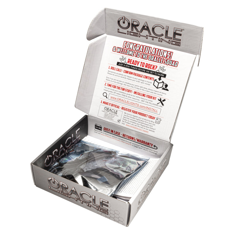 Oracle 7in Round Surface Mount LED Headlight Halo Kit - Green