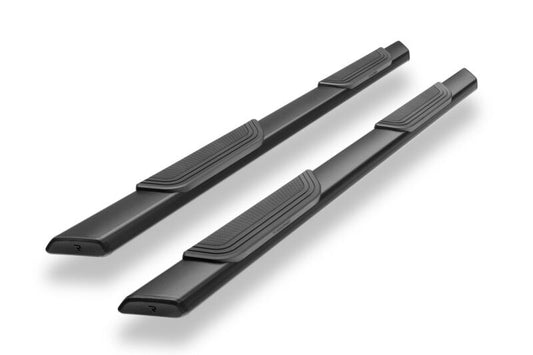 RealTruck 05-23 Toyota Tacoma XtraCab Traxio 4in Nerf Bars - Textured Black