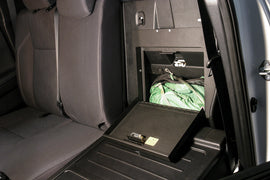 Tuffy 05-23 Toyota Tacoma Behind Seat Cubby Cover W/ Combo Lock